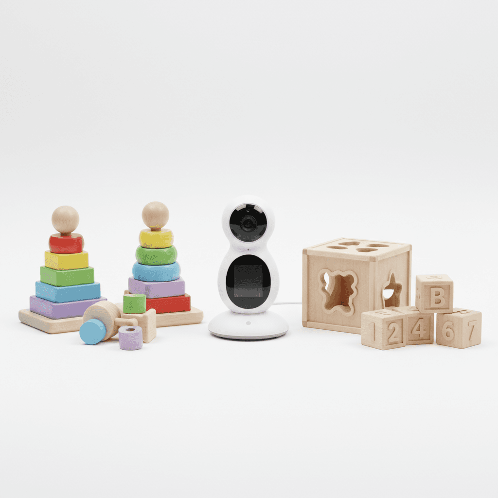 Babyphone Vidéo 5 Pouces — Vision Nocturne HD - Image 1